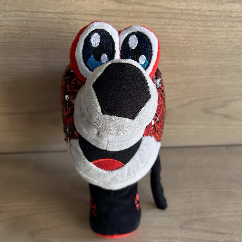 MAC Tools 9" Mechanic Stuffed Plush Sequin Red Black Toy